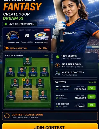 786 Matka (786 matka guessing) fantasy cricket & matchday visual 3
